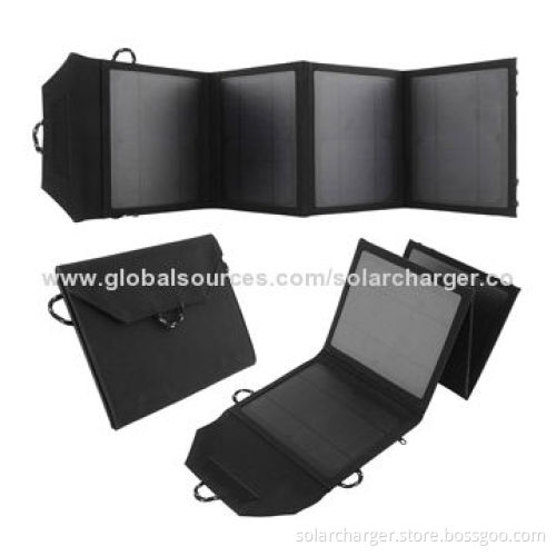 Solar Mobile Phone Chargers with 14W Power, Weather-resistant and Durability